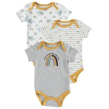 Chick Pea Gender Neutral Baby Onesie Short Sleeve Bodysuit Cute Baby Shower Gift