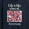 Men's - Forrest Gump - Life Is Like A Box Of Chocolates Long Sleeve Graphic T-Shirt - 2 of 4