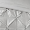 24 Pcs Essentials RIAB Faux Silk Bedding Set, Luxury Lavish Tufted Detailed Comforter for All Season, Solid Royal Style Traditional Prime Cozy Bed Set - 4 of 4