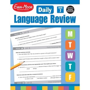 Daily Language Review, Grade 7 Teacher Edition - by  Evan-Moor Educational Publishers (Paperback) - 1 of 1