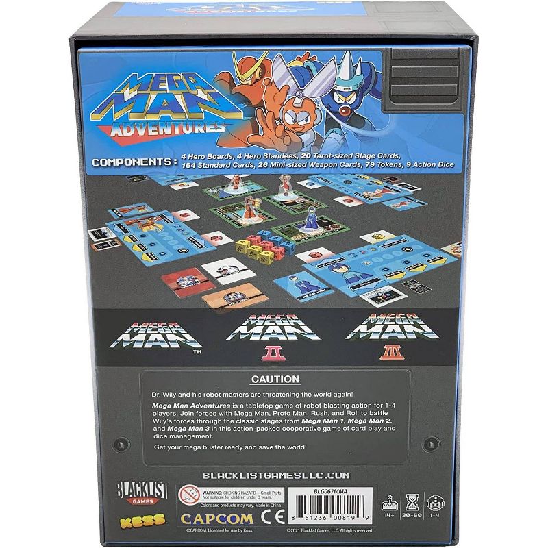 Kess Mega Man Adventures Board Game, 3 of 6
