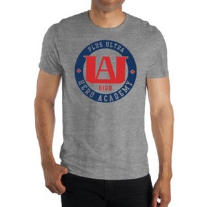 My Hero Academia Men's UA High School Medallion Logo T-Shirt Adult - 1 of 4