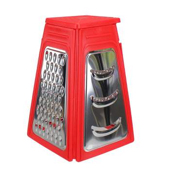 Northlight 8.25" Red Collapsible Box Kitchen Grater
