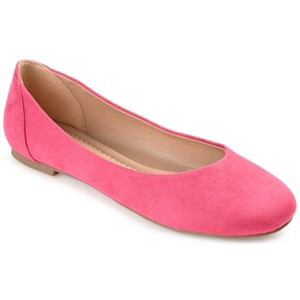 Journee Collection Womens Kavn Medium and Wide Width Comfort Insole Slip On Round Toe Ballet Flats - 1 of 4