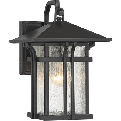 Kathy Ireland Sierra Craftsman 15 High Bronze Outdoor Wall Light