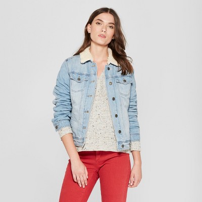 target womens jean jacket