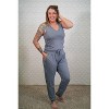Women's All Time Comfort Soft Knit Jumpsuit - WISHLIST M - 2 of 4