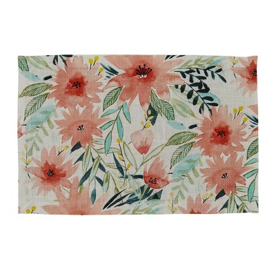 Split P Tropical Drift Placemat Set - Pink