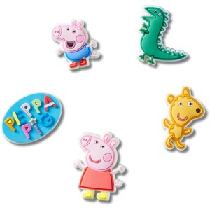 Crocs Jibbitz Peppa Pig Character Shoe Charms 5pk - 1 of 4