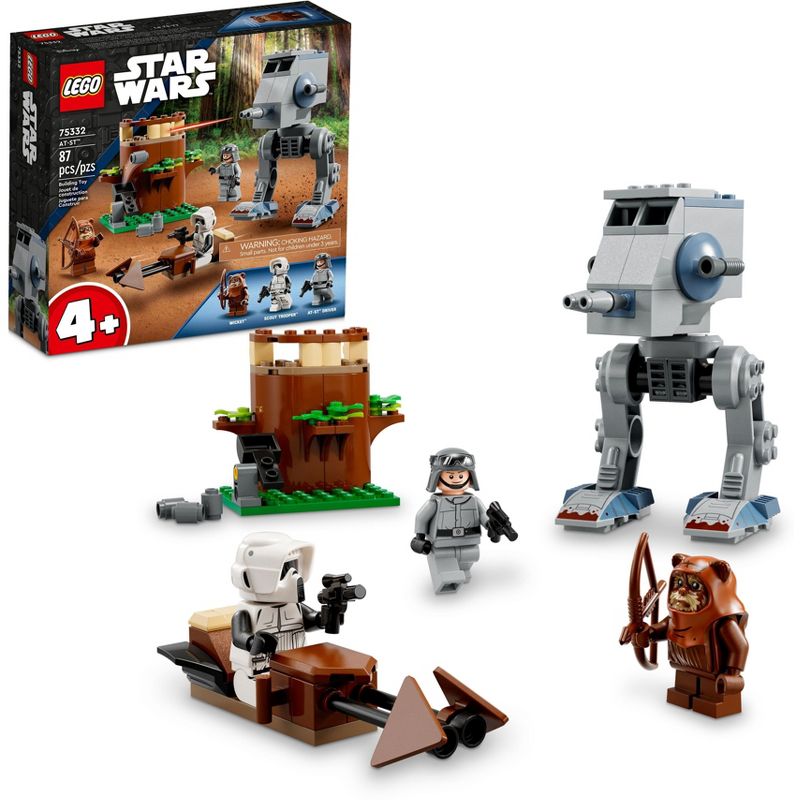 LEGO Star Wars AT-ST Building Toy 75332, 1 of 8