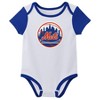 MLB New York Mets Infant Boys' 3pk Bodysuit - 2 of 4