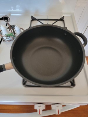 Meyer Accent Series 11 Ultra Durable Nonstick Hard Anodized Induction Frying  Pan Matte Black : Target