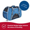 Coastal Pet Bergan Comfort Carrier - Heather Bermuda Large (19 x 10 x 13 Inches) - 3 of 4