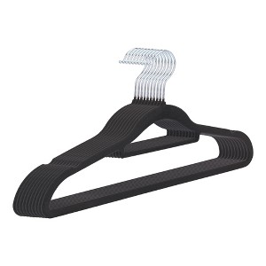 REGALWOVEN 10 Pcs Durable Space Saving Non-Slip Special Design Clothes Hangers - 1 of 4