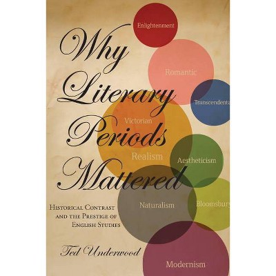 Why Literary Periods Mattered - by  Ted Underwood (Paperback)