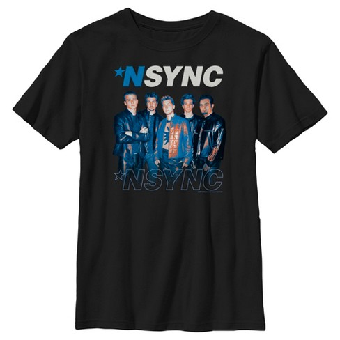 Boy's Nsync Band Pose T-shirt - Black - X Small : Target