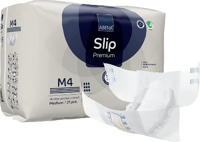 Abena Slip, Premium Incontinence Briefs, Level 4 Maximum Absorbency (Small To Extra Large Sizes)