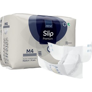 Abena Slip, Premium Incontinence Briefs, Level 4 Maximum Absorbency (Small To Extra Large Sizes) - 1 of 3