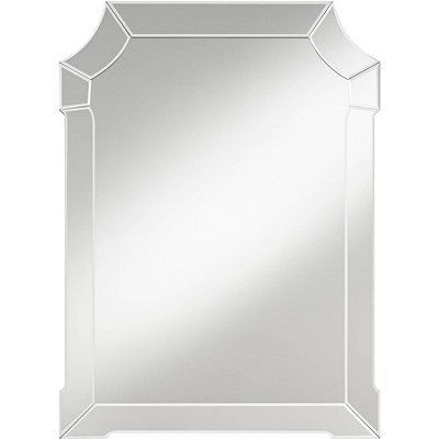 Possini Euro Design Possini Euro Aki 26" x 35 1/2" Cut Corner Wall Mirror