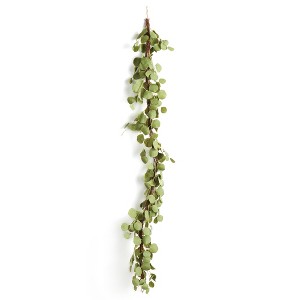 Plum & Post Silver Dollar Eucalyptus Garland 64" - 1 of 1