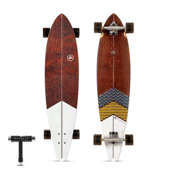 Magneto Boards 40" Pintail Longboard Skateboard