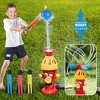 ARTSEA Water Sprinklers Outdoor Toy for Kids, Fire Hydrant Toddler Play Equipment Outside Activities for Backyard Lawn Attaches to Garden Hose - 2 of 4