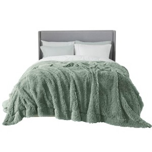 Bedsure | PV Fleece Blanket  a Chic Addition with Brushed Longfur - 1 of 4
