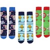 A Christmas Story Adult Holiday Inspired 6-Pack Crew Socks For Men And Women Mid-Calf Multicoloured - 2 of 4
