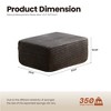 XIZZI Modular Sectional Sofa Couch, L/U-Shape Upholstered Couch, Modern Minimalist Couches for Living Room, Free Combination Deep Seat Corner Couch - 3 of 4