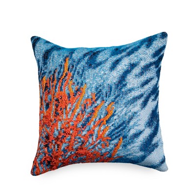 Liora Manne Marina Coastal Indoor/Outdoor Pillow..