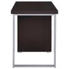 NicBex 47.25 Inch Reversible Computer Home Office Desk with 3 Drawers and File Cabinet,White/Black - 4 of 4