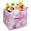 Sorbus 11 Inch Foldable Fabric Storage Cube Bin with Handles - for Organizing Pantry, Closet, Nursery, Playroom, and More - 2 of 4