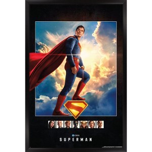 Trends International DC Studios Superman (2025) - Standing One Sheet Framed Wall Poster Prints - 1 of 4