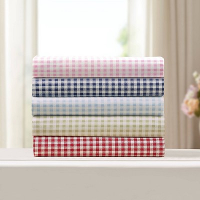 Laurel & Mayfair Gingham Print Sheet Set