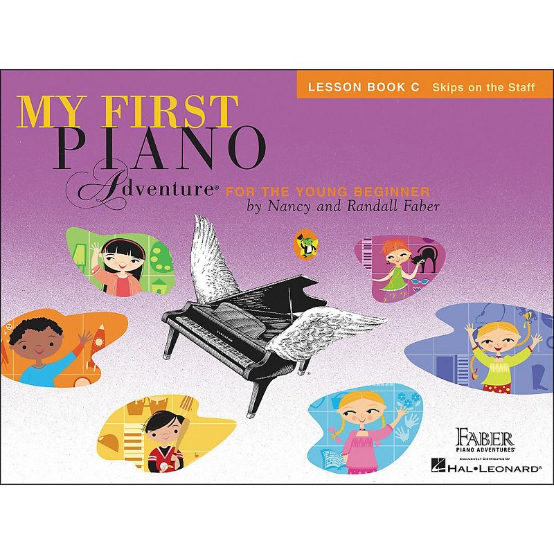 Faber Piano Adventures My First Piano Adventure Lesson Book C (Skips On The Staff) - Faber Piano, 1 of 2