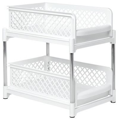 The Lakeside Collection 2-Tier Sliding Cabinet Baskets