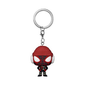 Funko Pop Pocket Keychain Winter Miles Morales Figure - 1 of 3