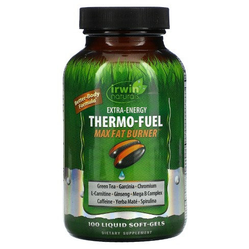 Irwin Naturals Extra-energy Thermo-fuel Max Fat Burner - 100 Liquid ...