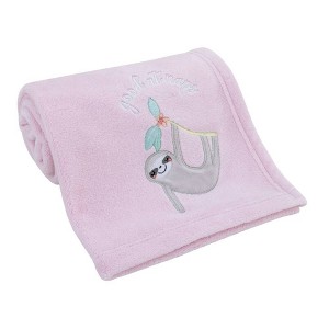 Little Love by NoJo Tropical Garden Baby Blanket - 1 of 3