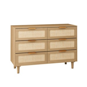 Rattan six-drawer - 1 of 4