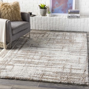 Hauteloom Broulee Abstract Striped Plush Rug - 1 of 4