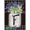 Briarwood Lane Everyday Garden Flag 12x18 For Outdoor Farmhouse Monogram Letter F Garden Flag Flags For Outside - 3 of 4