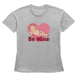 Women's Garfield Be Mine T-Shirt - 1 of 3