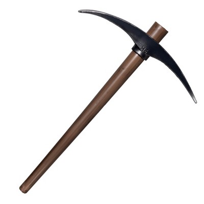 Underwraps Costumes Pick Axe 29 Inch Foam Adult Costume Accessory