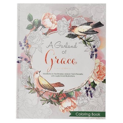 Coloring Book a Garland of Grace - (Paperback)