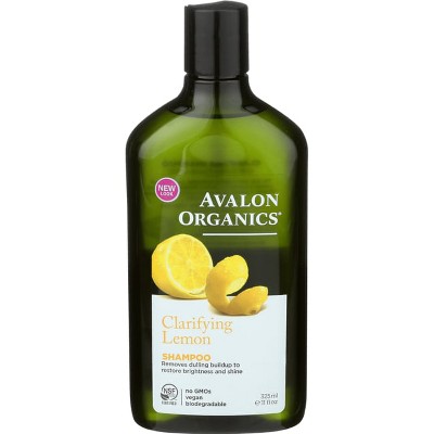 Avalon Organics Clarifying Lemon Shampoo - 11 fluid ounces.