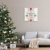 Stupell Industries Festive Holiday Rustic Stripes, 30" x 30" - 2 of 4