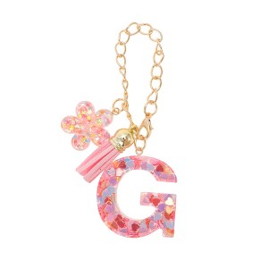 Unique Bargains Flower Letter Water Cup Pendant 1 Pc - 1 of 4
