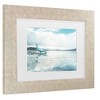 Trademark Fine Art Philippe Sainte Laudy Imminent Departure Matted Framed Art - 3 of 4