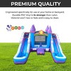 Pogo Bounce House Crossover Double Water Slide Bounce House Combo, No Blower - 4 of 4